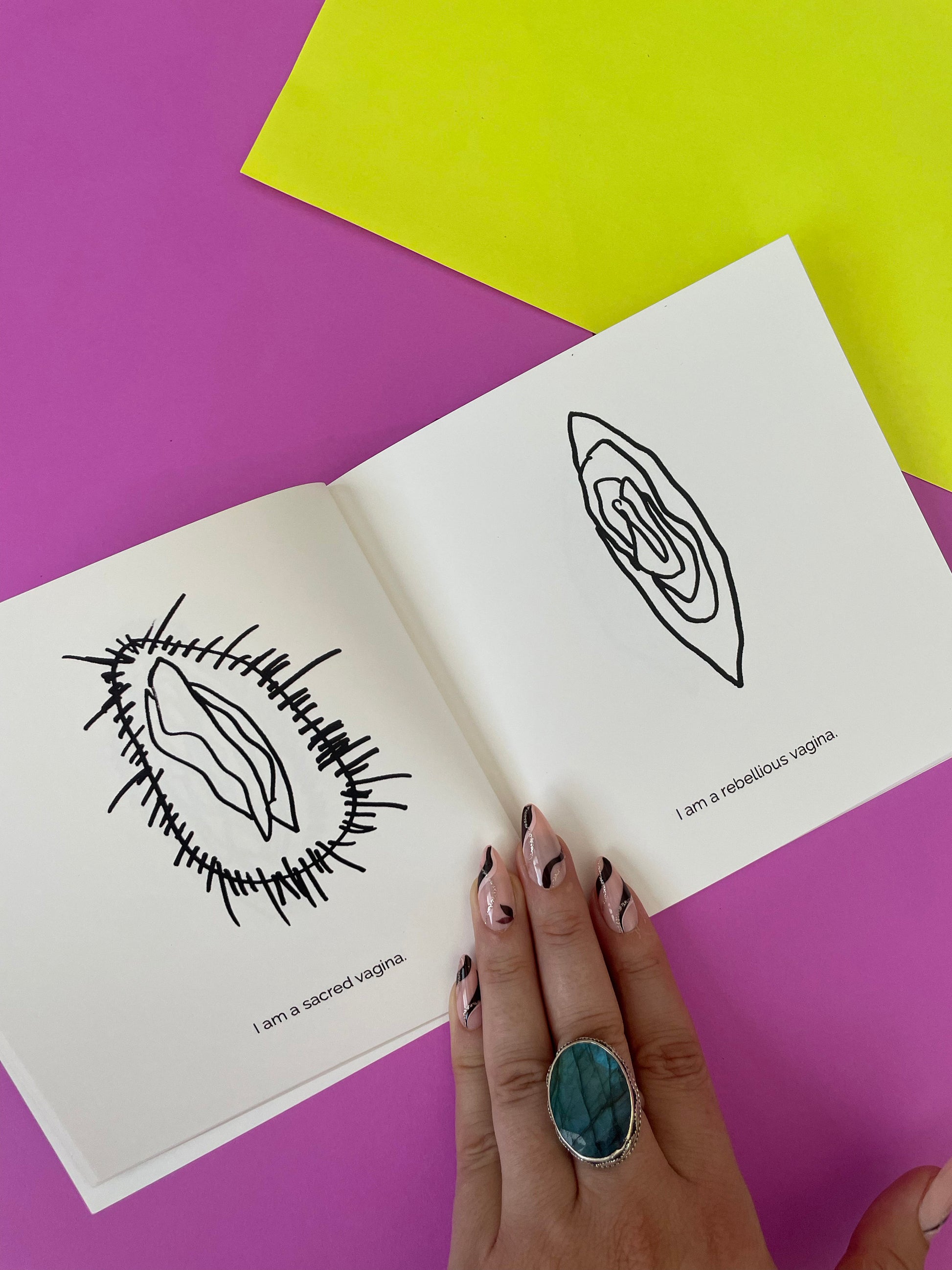 Vagina Book by Claire Christine Sargenti